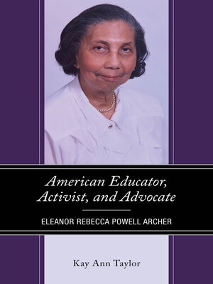 cover image of American Educator, Activist, and Advocate